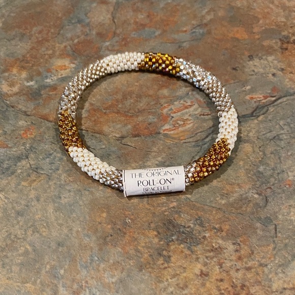 The Orginal Roll on Bracelet Jewelry - The Orginal Roll On Bracelet in Gold and Silver NWT